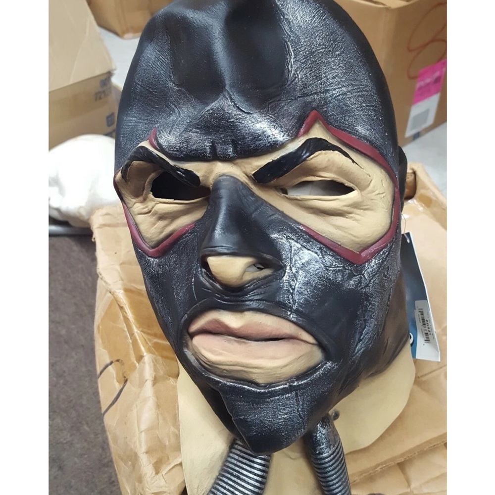 Bane Batman Arkham City Deluxe Adult Overhead Latex Mask Licensed  New